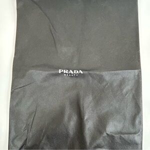 Prada Beauty Black Dust Bag